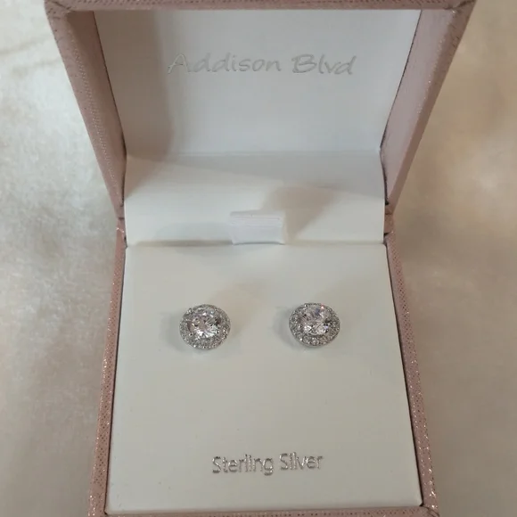 Addison blvd sterling silver best sale earrings
